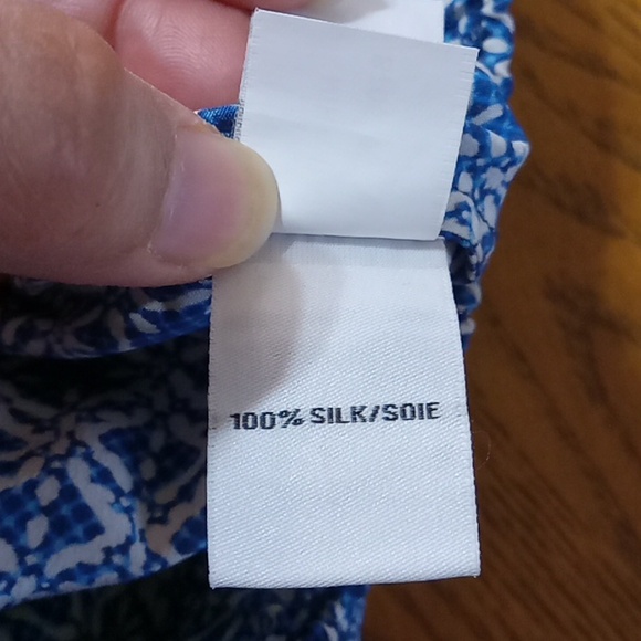 Diane Von Furstenberg  Womens 6 ROMPER Used BLUE Preowned SUMMER Strapless - Picture 10 of 12